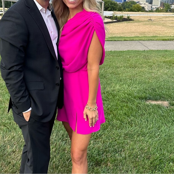 x REVOLVE Dupree Mini Dress in Dark Hot Pink - Picture 5 of 5